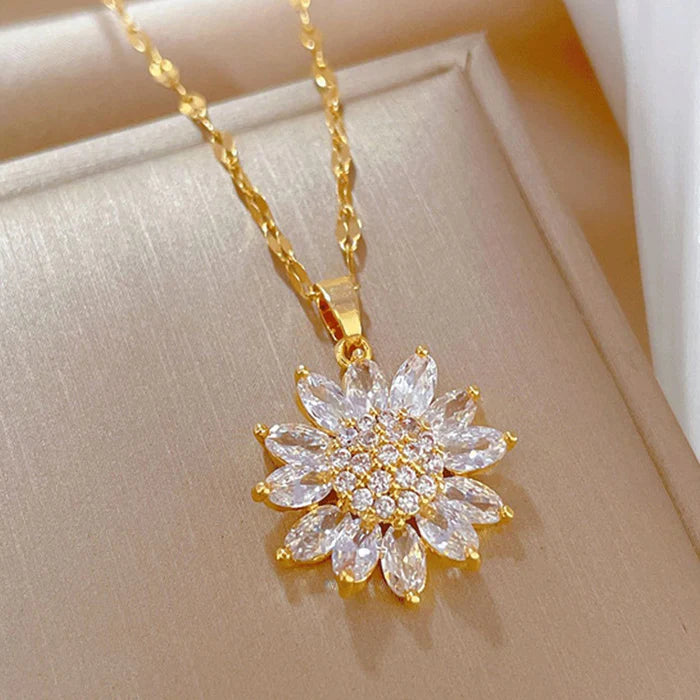 Sunflower Necklace