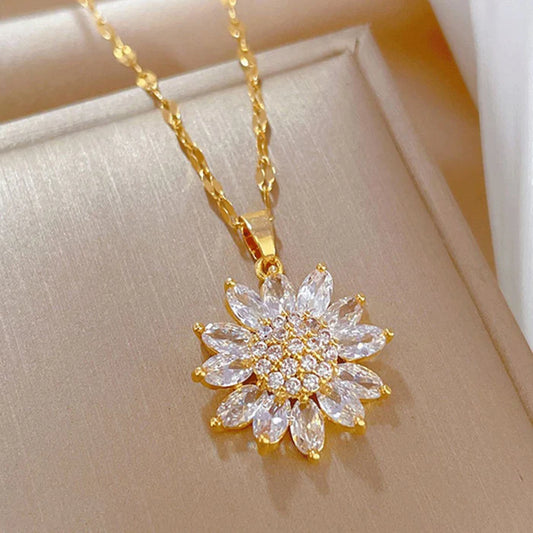 Sunflower Necklace